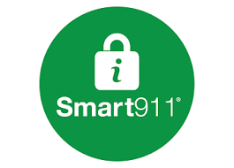Image of a lock and the words Smart911
